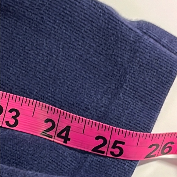 Polo by Ralph Lauren Navy Blue Quarter Zip Sweatshirt Sz L men’s - Picture 9 of 9